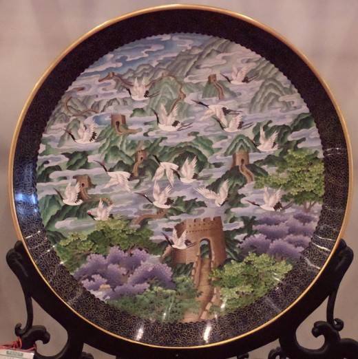 Cloisonne Plate