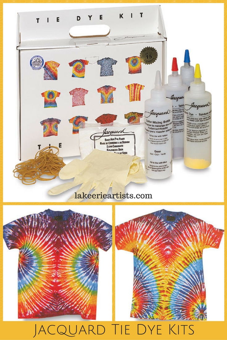 Jacquard Tie Dye Kits for Summer Art Projects